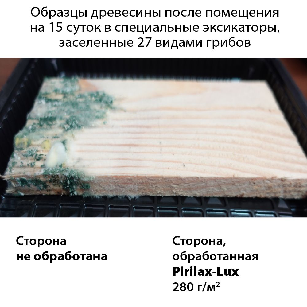 Огнебиозащита для дерева Биопрен PIRILAX - Lux, 12 кг НОРТ / Пропитка для дерева Пирилакс Люкс