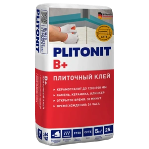 Клей Plitonit В+ 25 кг