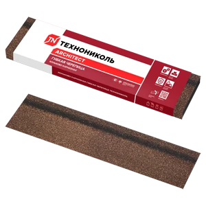 Коньково-карнизная черепица Технониколь Янтарь