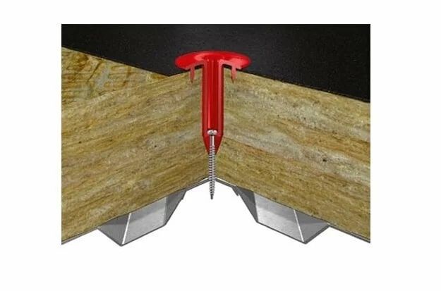 Телескопический крепеж TermoClip 120 мм (560 шт./уп.) для утеплителя