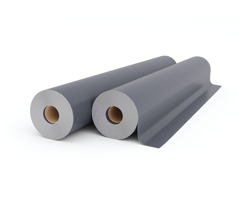 Гидроизоляционная мембрана Plastfoil eco 1,2 мм, 2.1x25 м, 52,5 м2, белый