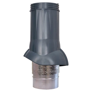 Вентиляционный выход Gervent Static 150/160 серый графит
