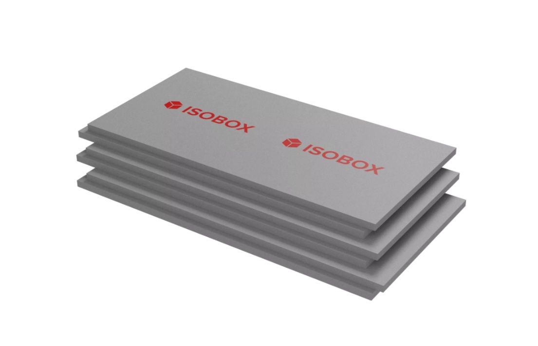 Экструдированный пенополистирол (ЭППС, XPS) Технониколь ISOBOX 150, 100 мм, 4 плиты, 2.73 м2