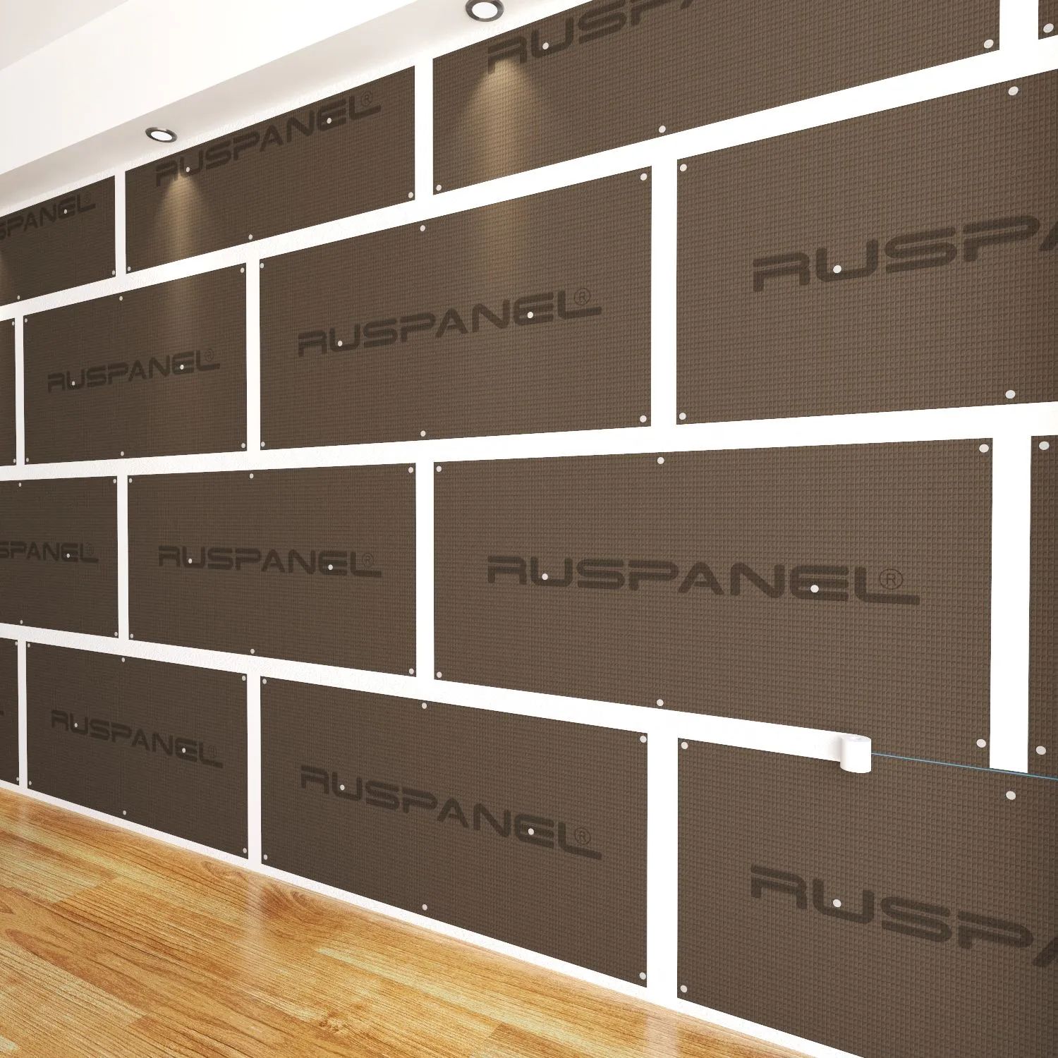 Звукоизоляционная панель Ruspanel RPG COMFORT 1250х595х22 мм 5 плит 3.71 м2