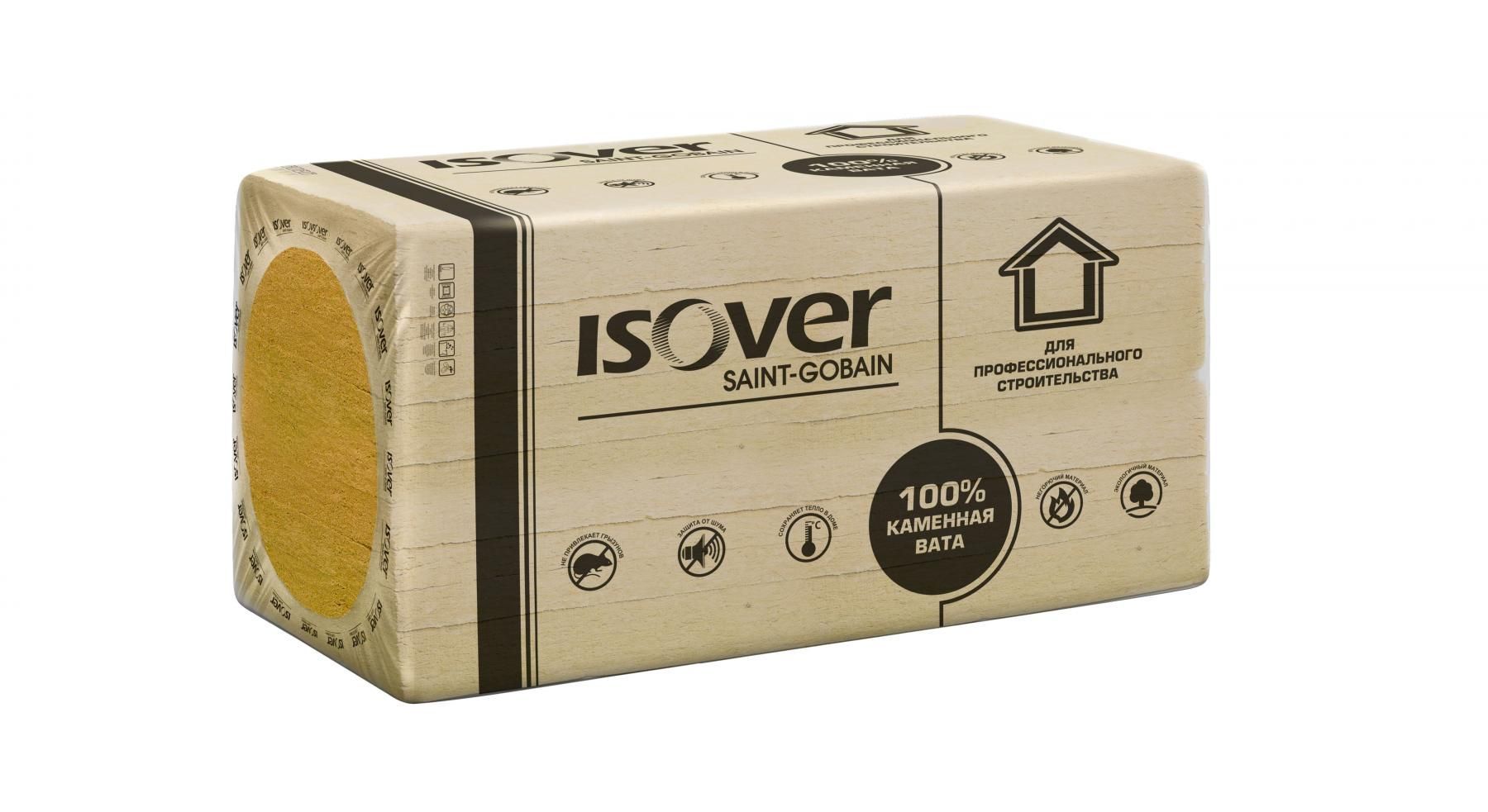 Утеплитель фасада ISOVER (Изовер) ФАСАД-Оптима 150 х 600 x 1000 мм, 2 плиты, 1.2 м2