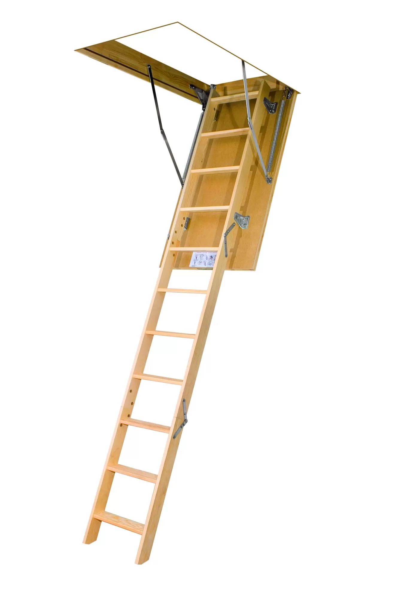 Чердачная лестница OLS B OPTISTEP 60х120х280 см / люк чердачный с лестницей