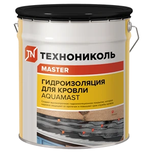 Мастика битумно-резиновая Технониколь AquaMast для кровли 18 кг
