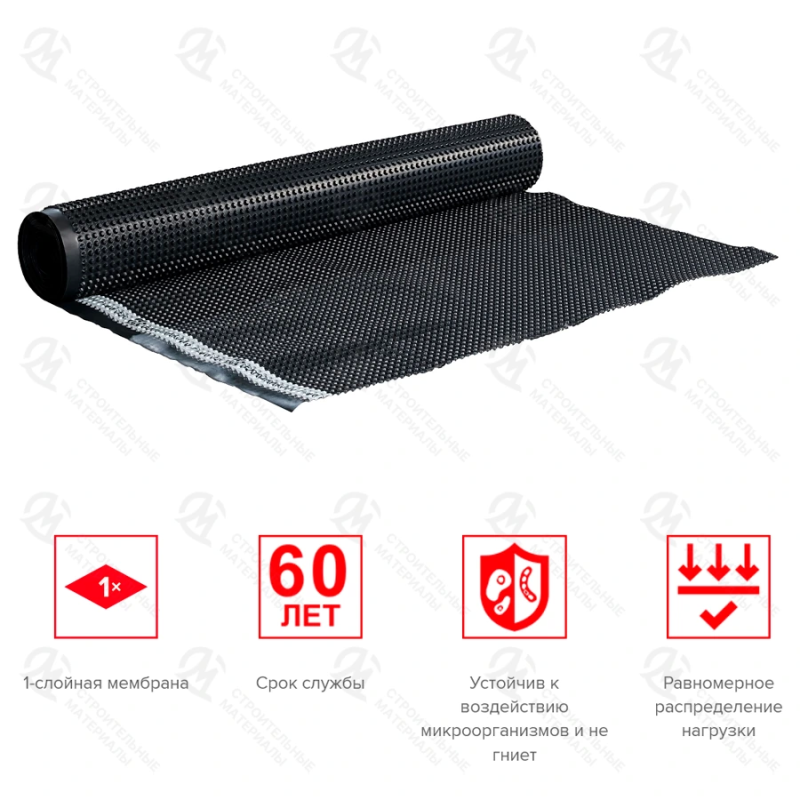 Мембрана Технониколь Planter Standard 2х20 м