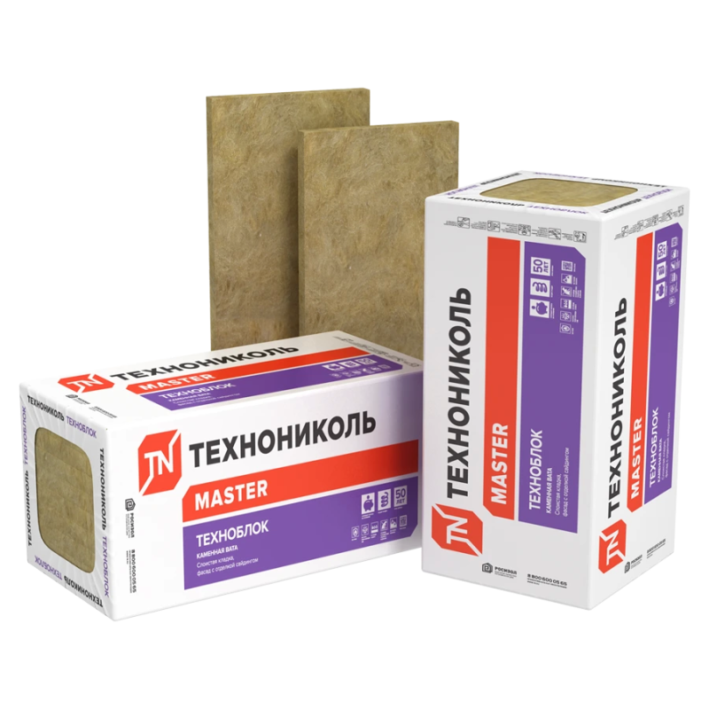 Утеплитель Технониколь Техноблок Стандарт 1200х600х100 мм
