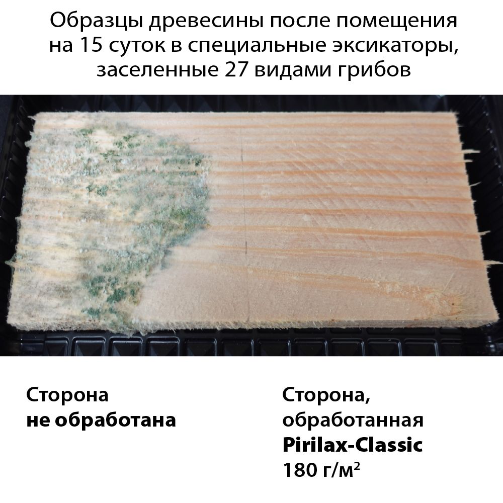 Огнебиозащита для дерева Биопрен PIRILAX - Classic, 12 кг НОРТ / Пропитка для дерева Пирилакс Классик