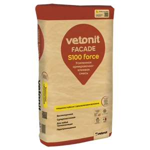 Клеевая смесь Vetonit Facade S100 Force 25 кг