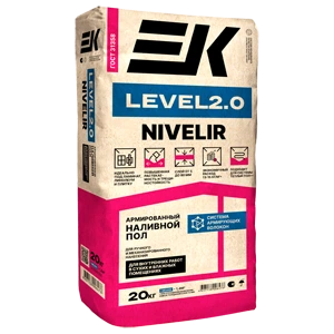Наливной пол ЕК Level 2.0 20 кг