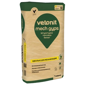 Штукатурка Vetonit Mech Gyps 30 кг