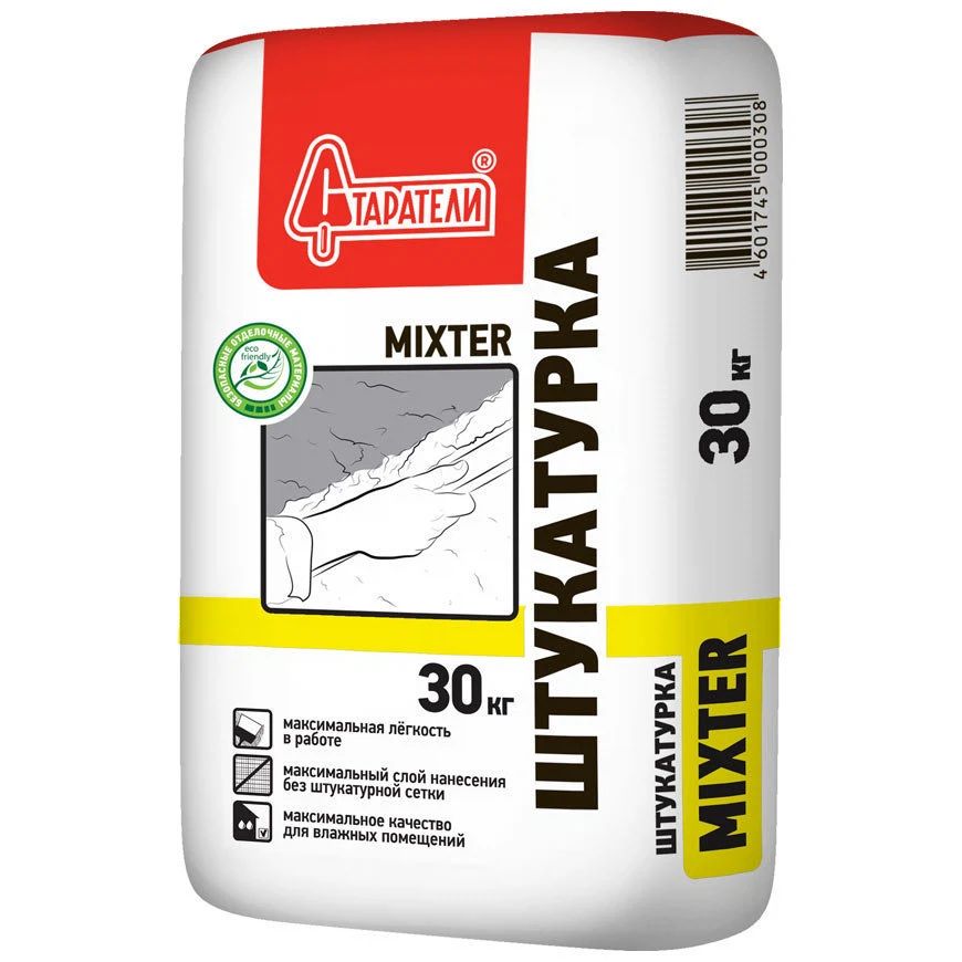 Штукатурка для стен Старатели MIXTER 30 кг