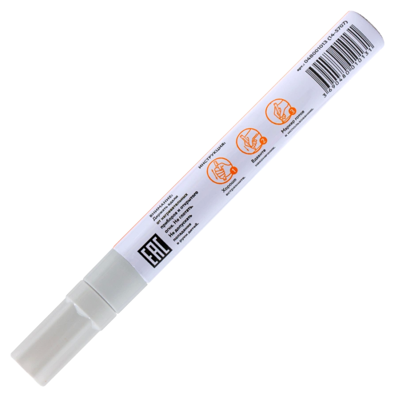 Маркер-краска лаковый белый 2-4 мм Workmate Paint Marker P-10
