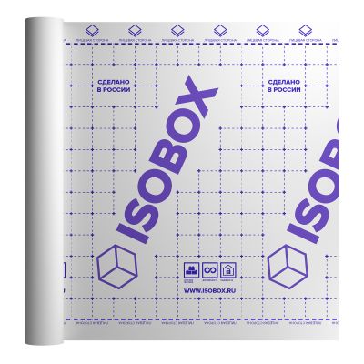 Пароизоляционная пленка ISOBOX В+, 70 м2 / Пароизоляция Изобокс В+