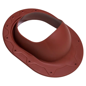 Проходной элемент для фальцевой и мягкой кровли Vilpe Classic красный