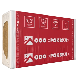 Утеплитель Роквул Руф Баттс Н Оптима 1000х600х100 мм