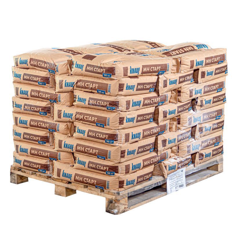 Штукатурка гипсовая Knauf MN Start 30 кг
